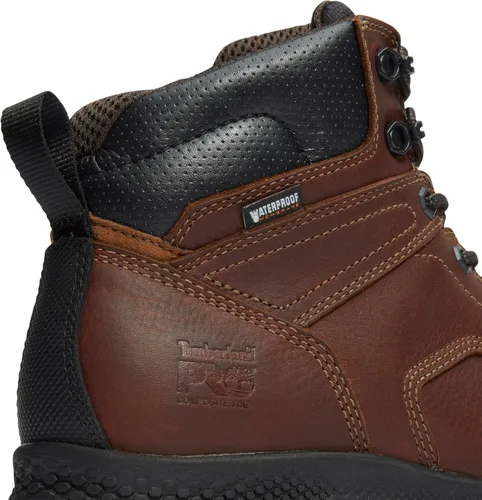 Vista 3 de Timberland PRO hombres Titan Ev 6 pulgadas Composite Safety Toe Impermeable Teca Trailblazer Brown-2024 Nuevo