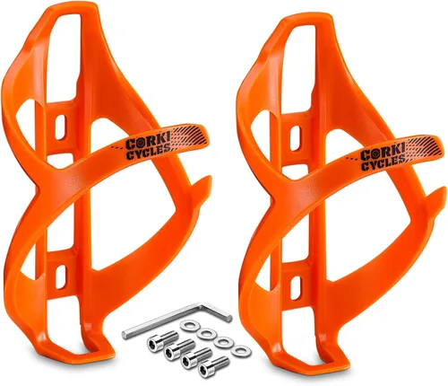 Vista 12 de corki Cycles Soporte para botella de agua para bicicleta, con carga lateral derecha, jaula para botella de agua para carretera, MTB, bicicleta