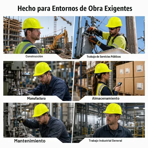 Vista 7 de JORESTECH Casco de Seguridad Duro Naranja de HDPE Estilo Gorra Casco con Suspensión de Trinquete Ajustable de 4 Puntos para Trabajo, Hogar y Azul