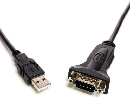Vista 3 de Tera Grand - Cable adaptador USB 2.0 a RS232 Serial DB9 de 3 pies - Compatible con Windows 11, 10, 8, 7, Vista, XP, 2000, 98, Linux y Mac