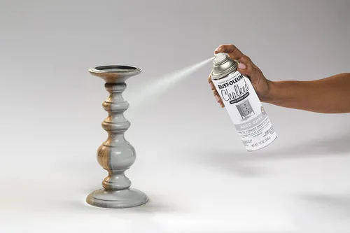 Vista 5 de Rust-Oleum 302592 - Pintura a la tiza en aerosol ultramate de 12 onzas (paquete de 1), color gris envejecido