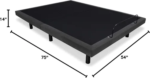Vista 2 de iDealBed 3i Base de cama ajustable personalizable, inalámbrica, gravedad cero, posiciones de confort con un toque, memoria programable