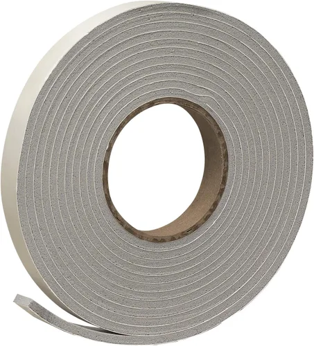Vista 2 de Frost King V734H - Cinta de espuma de vinilo - Célula cerrada - Compresión moderada, 1.9 cm (3/4") de ancho, 1.27 cm (1/2") de grosor, 3.05 m