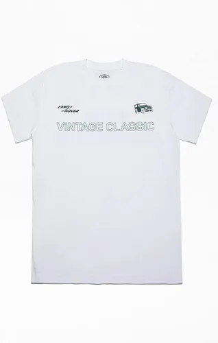 Vista 3 de Land Rover Camiseta Born for Adventure para hombre, multicolor