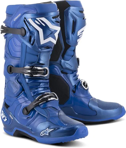 Vista 9 de Alpinestars Tech 10 Botas de motocross (Ultravioleta/Negro, 11)