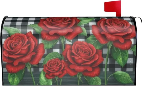 Vista 13 de Daisys - Cubierta magnética impermeable para buzón de correo, hermosas flores, para decoración del hogar, jardín, 21 x 18 pulgadas 02 Margaritas