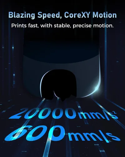 Vista 4 de Impresora 3D FLASHFORGE AD5M, Impresora de Alta Velocidad CoreXY 600mm/s con Nivelación Automática con un Clic, Extrusora de Alta Temperatura