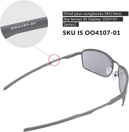Vista 6 de Walleva - Lentes de repuesto para gafas de sol Oakley Conductor 8, varias opciones disponibles