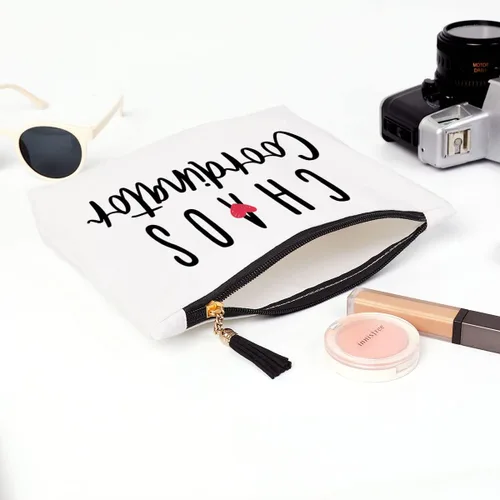Vista 3 de Regalos para mujeres, fabulosa bolsa de maquillaje, bolsa de cosméticos, para abuela, mamá, hermana, amiga, compañera de trabajo, profesora, tía