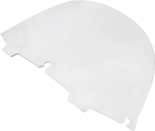 Vista 6 de Parabrisas ondulado transparente de 13 pulgadas para Harley Electra Glide Street Glide Ultra Classic y Trike 1996-2013