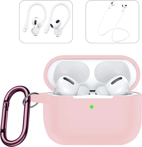Vista 9 de SaharaCase - Funda de silicona para Apple AirPods Pro 2 (2ª generación) [Robusta] protección de cuerpo completo, agarre antideslizante, delgado