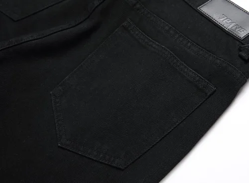 Vista 6 de Liuhond Pantalones de mezclilla lavados rasgados y desgastados para hombre