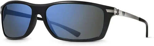 Vista 2 de Method Seven Gafas de sol de aviación Altitude Wrap FLT18 para pilotos Negro