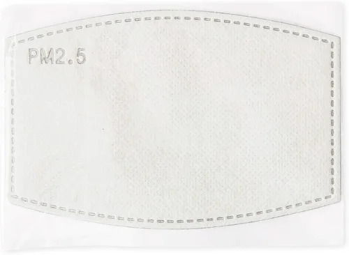 Vista 4 de Weddingstar - Filtros protectores para mascarilla PM 2.5, 5 capas, tecnología de carbono