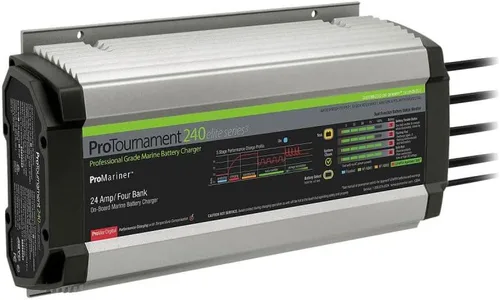 Vista 5 de ProTournament Elite 3 240 24 Amp 2-Bank Cargador de batería