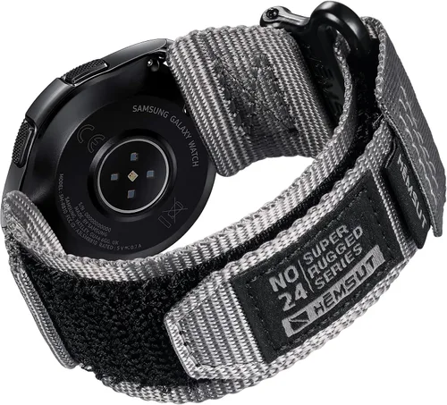 Vista 10 de Correa de reloj de liberación rápida para Samsung Galaxy Watch 7/6/5/5 Pro/4/3/Gear S3/S2/Active 2, correa de nailon para Amazfit GTS 4/4