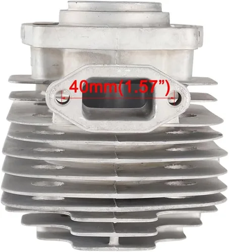 Vista 2 de Kit de anillo de pistón de cilindro de diámetro grande de 1.57 pulgadas para motor de 2 tiempos, 43 cc, 47 cc, 49 cc, mini, ATV, 4 ruedas