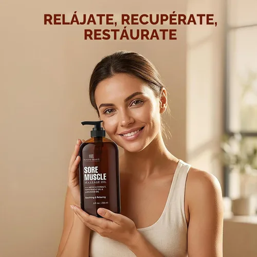 Vista 3 de Botanic Hearth Aceite de masaje Soremuscle - 8 Fl Oz