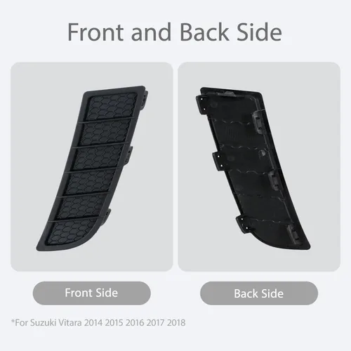 Vista 4 de Parachoques Delantero Parachoques Cubierta Marco Cubierta Capó Bisel para Suzuki Vitara 2014-2018 71718-54P00 71717-54P00 Izquierda y Derecha