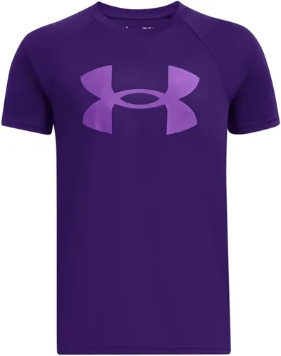 Vista 16 de Under Armour Camiseta de manga corta Tech Hybrid con estampado para niños