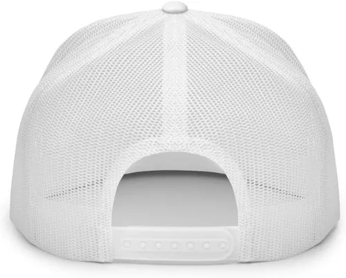 Vista 3 de RIVEMUG Corridos Tumbados CT - Gorra de camionero con visera plana, corona alta, ajustable, Coridos Belicos