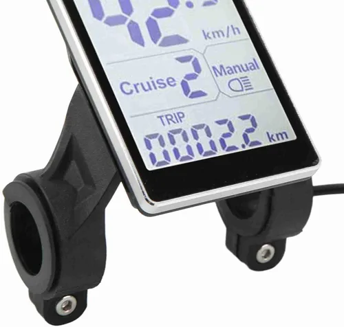Vista 7 de Pantalla de panel LCD M5, pantalla LCD EBike, Medidor LCD de bicicleta eléctrica 5 pines 24V 36V 48V 60V Universal E Scooter M5 Pantalla de panel