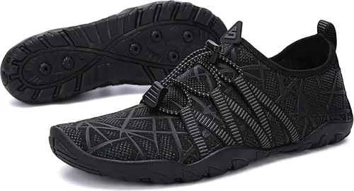 Vista 7 de Bohuma Zapatos de agua, zapatos acuáticos de secado rápido, para deportes, natación, playa, surf, para hombres y mujeres