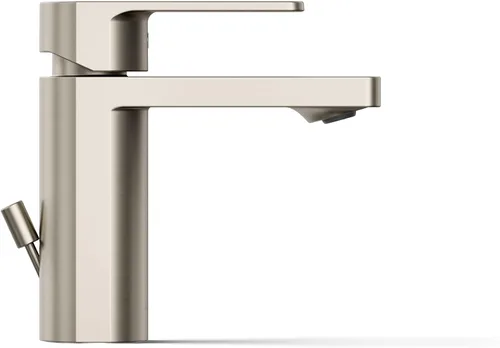 Vista 8 de Kohler 23472-4-BN Parallel® - Grifo para lavabo de baño con mango único, 1.2 gpm, níquel cepillado vibrante