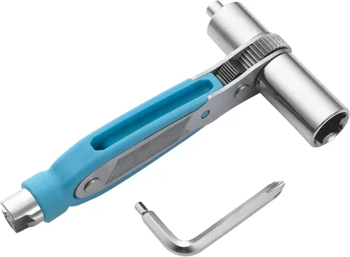 Vista 2 de #1 Ratchet Sky Blue Herramienta multiusos para patines