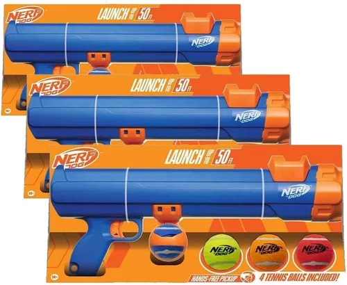 Vista 9 de Nerf Dog Lanzador de pelotas de tenis para perros, juguete para perros