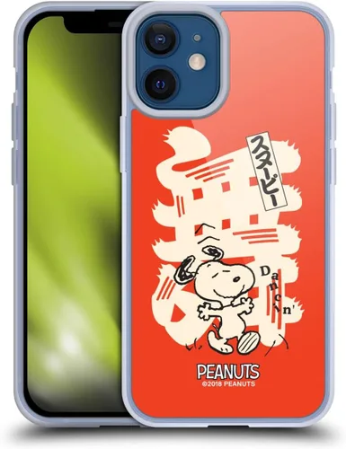 Vista 101 de Carcasa de gel para iPhone 7 Plus/iPhone 8 Plus, diseño de Snoopy Oriental de Peanuts, Badges