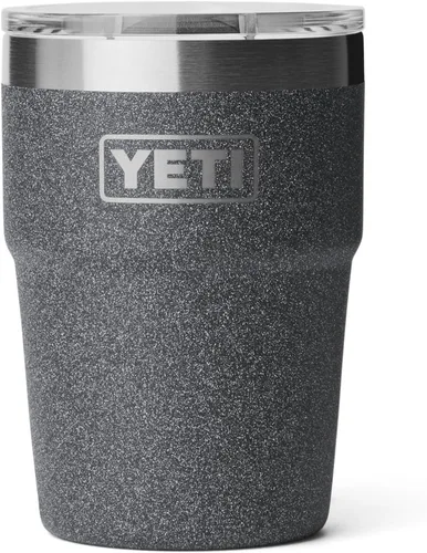 Vista 34 de YETI Rambler - Vaso apilable de 16 onzas, aislado al vacío, de acero inoxidable con tapa MagSlider Apilable