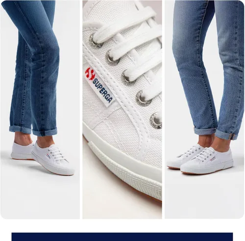Vista 6 de Superga Tenis clásicos unisex para adultos 2750-cotu