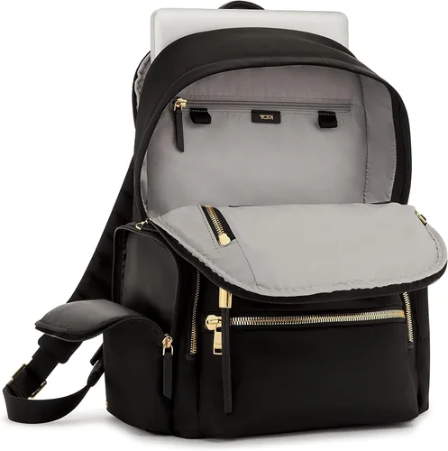 Vista 3 de TUMI Mochila Celina para mujer, NegroOro, Mochila Voyageur Celina