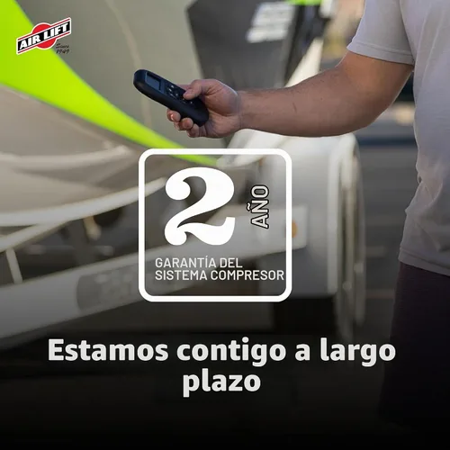 Vista 6 de Kit AIR LIFT 25804 para controlador de amortiguadores de aire, compresor de aire y medidor de presión