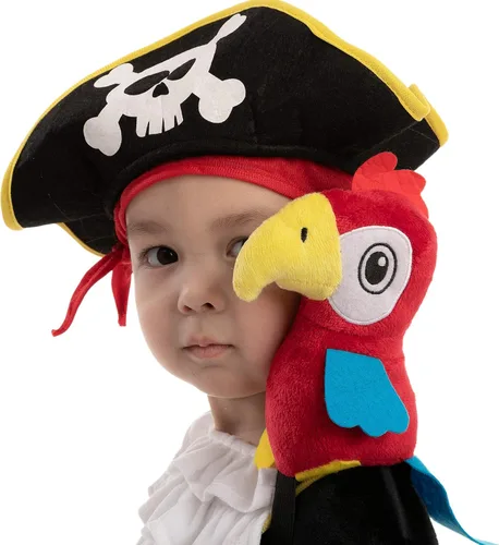 Vista 4 de Spooktacular Creations Disfraz de pirata de bebé para Halloween infantil truco o trato