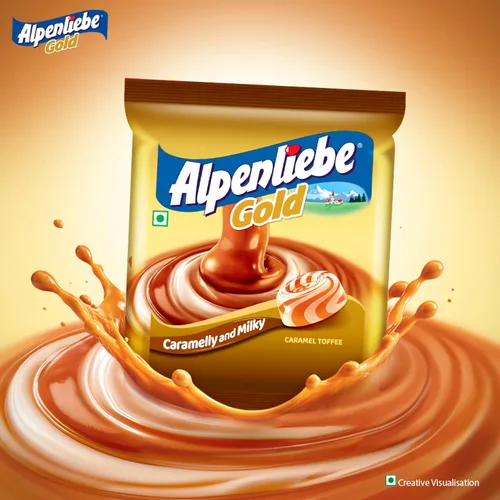 Vista 10 de Alpenliebe Caramelo Lechoso Rico (46 Toffee's )