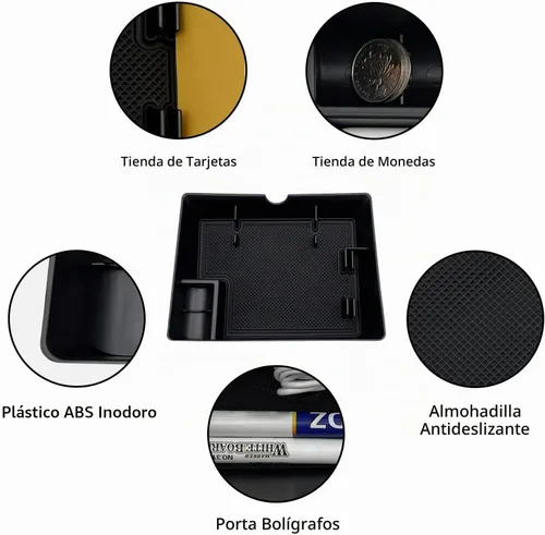 Vista 6 de Compatible con Ford F150 Expedition Accessories Dash Center Console Table Bandeja de almacenamiento para F150 (2015-2020) y Expedition