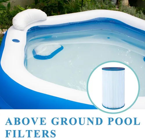 Vista 6 de Filtro de piscina compatible con filtro de piscina tipo B, repuesto 29005E, paquete de 3