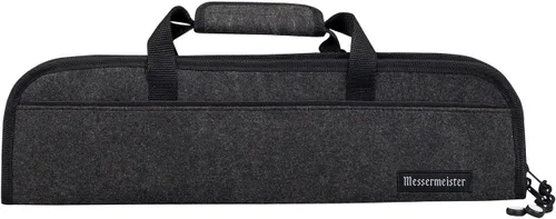 Vista 26 de Funda acolchada para cuchillos con 8 bolsillos de Messermeister, color ciruela, Camuflaje