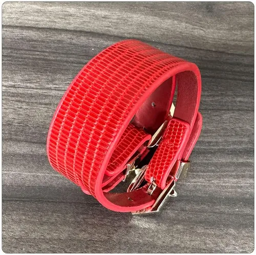Vista 7 de PEAS Pulsera de cuero de la PU de la PU de la hebilla de la hebilla del cinturón de la aleación de la joyería punk
