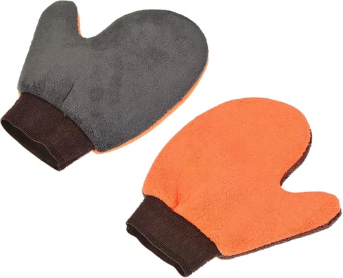Vista 8 de M METERXITY Manopla de limpieza - Guantes de microfibra para lavar platos, ropa y persianas, aplicar a la limpieza de la casa