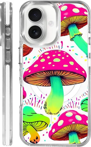 Vista 98 de Funda para iPhone 13 Pro, transparente con bonito patrón de tiburón azul, compatible con Magsafe funda protectora suave para mujeres y niñas (blanco)