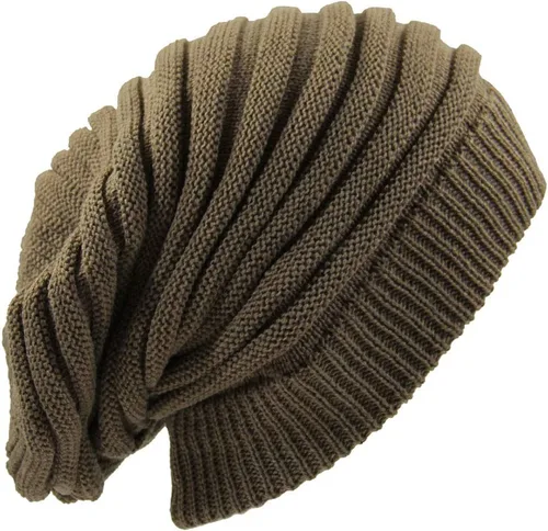Vista 20 de RW Rasta larga Slinky Beanie Sombreros