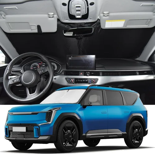 Vista 197 de Parasol para Toyota 4Runner 2010-2024 2025 - Cubierta de Parasol para Parabrisas - Sombra de Ventana Frontal de 4 Capas para 4-Runner de Ajuste