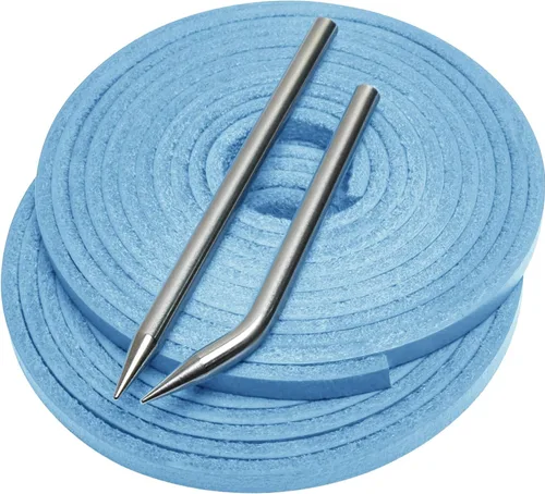 Vista 10 de Softball Baseball Glove Lace, Mitt Lace Repair Kit Includes 2 Leather Laces and Lacing Needle for Catcher's Glove