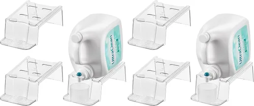 Vista 6 de iDesign Soporte para Detergente de Lavandería, Soporte para Detergente Líquido para Organización del Cuarto de Lavado, Transparente