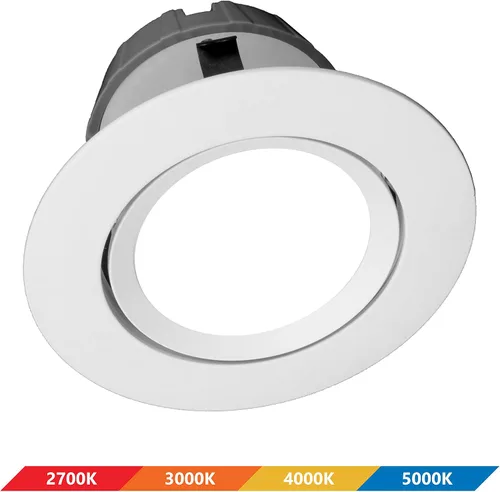 Vista 4 de NICOR Lighting DCG Series - Lámpara empotrable LED de 4 pulgadas, 4000 K (DCG421204KWH)