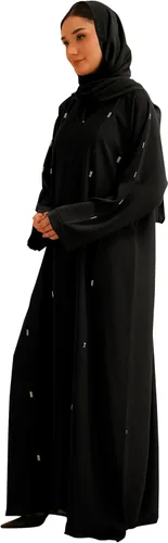 Vista 27 de Abaya elegante y moderna para mujer, ligera, fluida, suave y perfecta para cualquier ocasión
