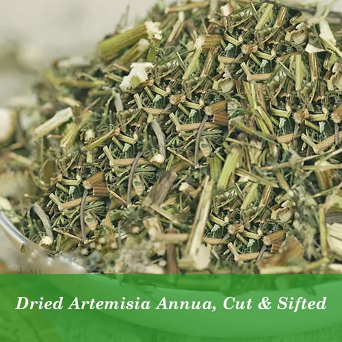 Vista 4 de Natural Artemisia Annua, Ajenjo dulce seco, hojas sueltas a base de hierbas (4.0 oz)